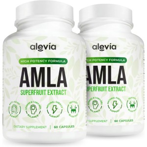 Alevia Amla Superfruit Extract 1000mg (2-Pack)